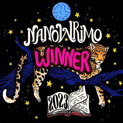 2023nanowrimo Winner Badge400