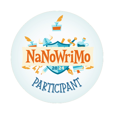 2024nanowrimo Participant Badge400